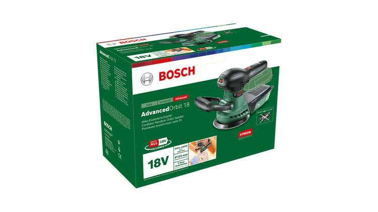 Bosch - Ponceuse excentrique BOSCH PAdvanced Orbit 18 - Sans batterie ni chargeur - 06033D2100 - Image 3