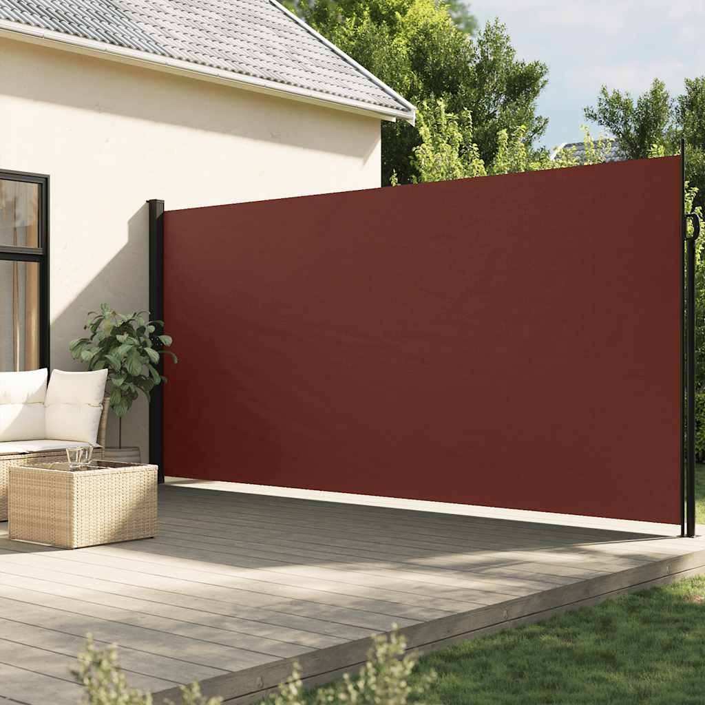 Store banne | Auvent latéral rétractable marron 200x600 cm Maison Chic - Image 2