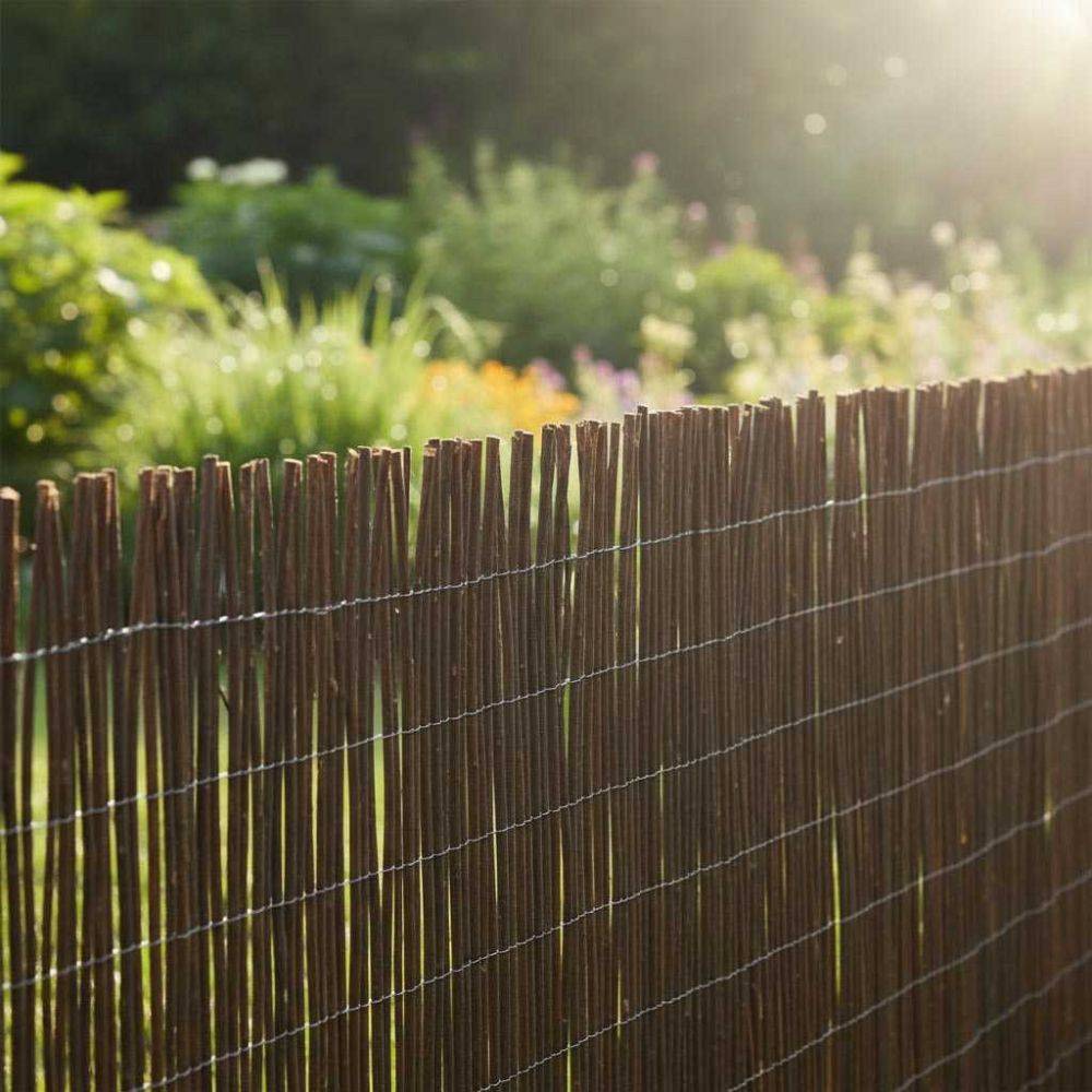 Jardindeco - Canisse en osier naturel 2 x 5 m - Image 2