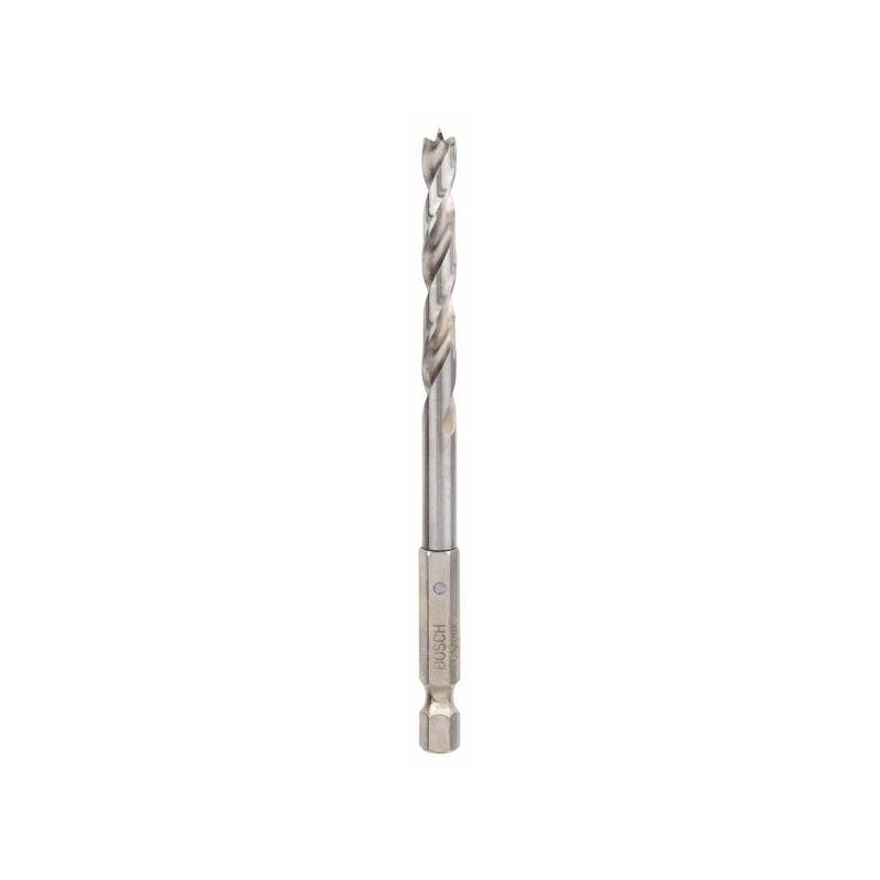 Bosch - Mèche hélicoïdale diamètre 2mm pour le bois - queue six pans 1/4'' - BOSCH - 2608595518