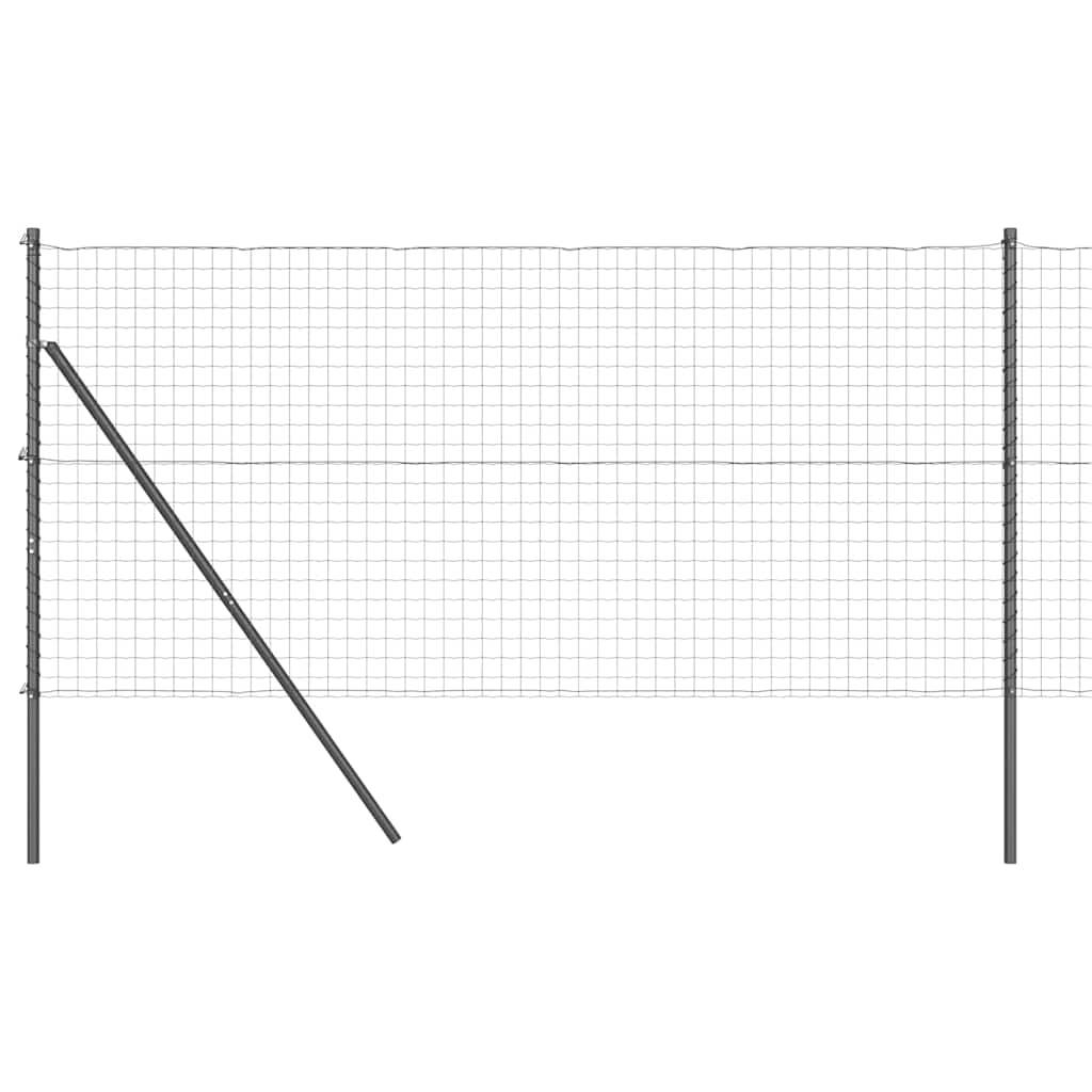 PANGIVO - Clôture acier et PVC grise 1,4 x 10 m, Poids :22.36kg - PANGIVO - Image 2