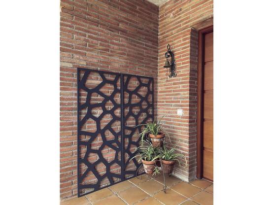 Nortene - Panneau Décoratif - " Stone" - Lot De 4 - 0.60 X 1.50 M - Taupe -nortene - Image 2