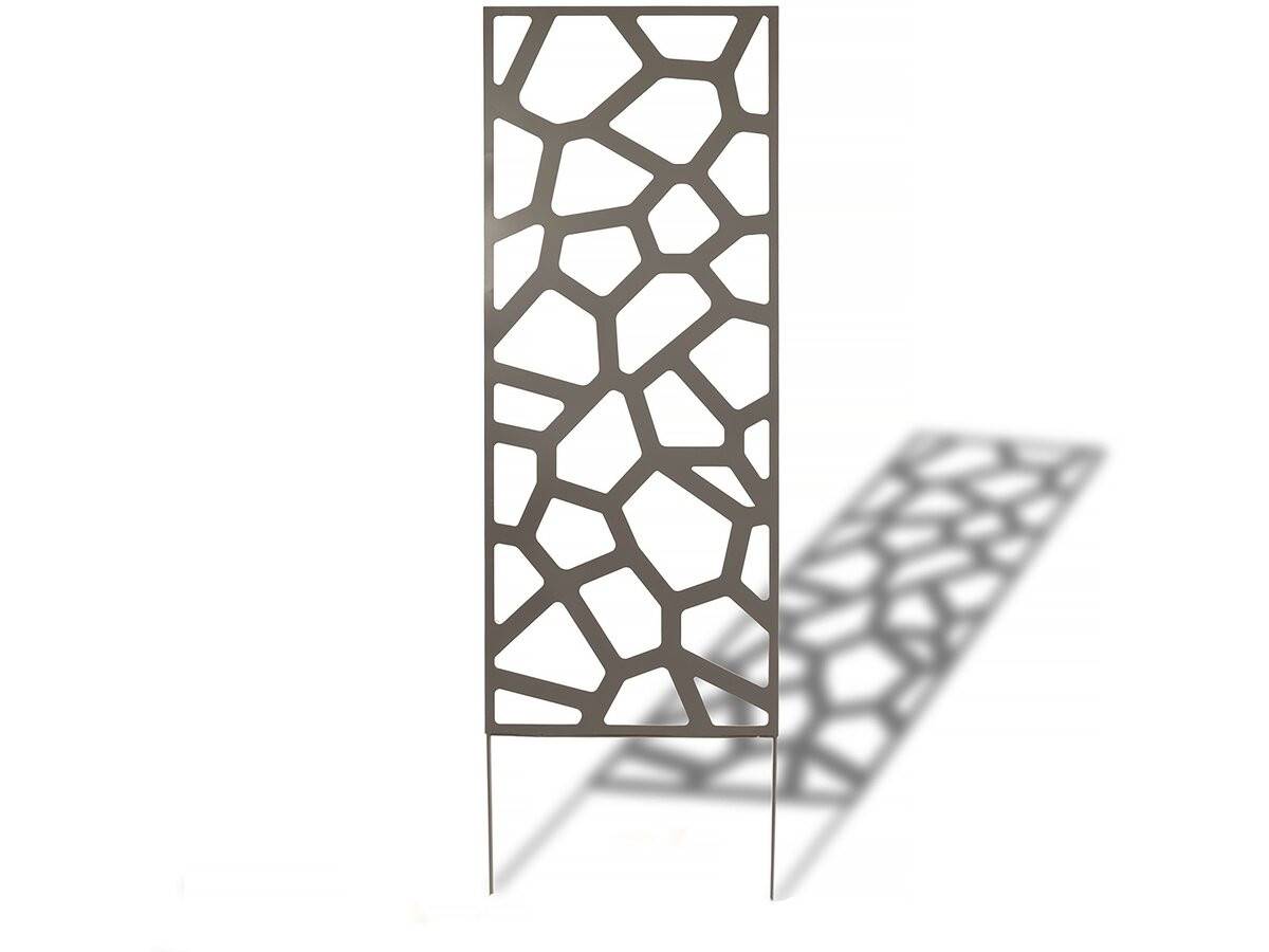 Nortene - Panneau Décoratif - " Stone" - Lot De 4 - 0.60 X 1.50 M - Taupe -nortene - Image 1
