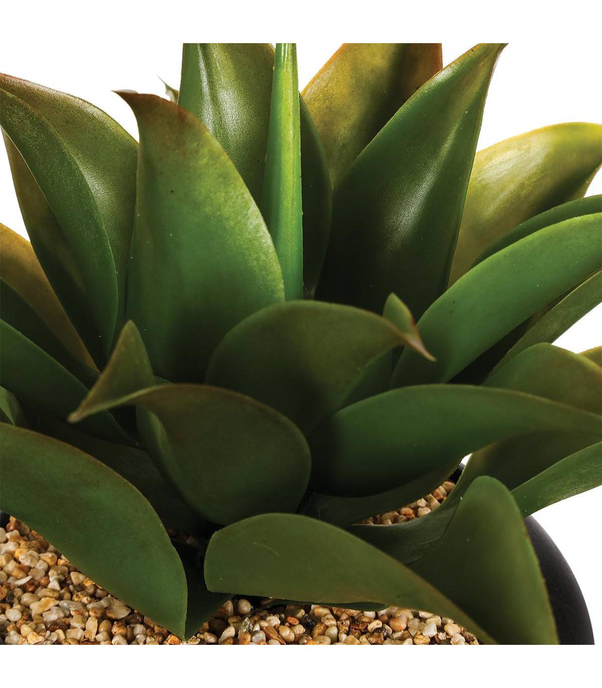 Plante artificielle Aloe vera Pot en céramique H 37 cm - Image 2
