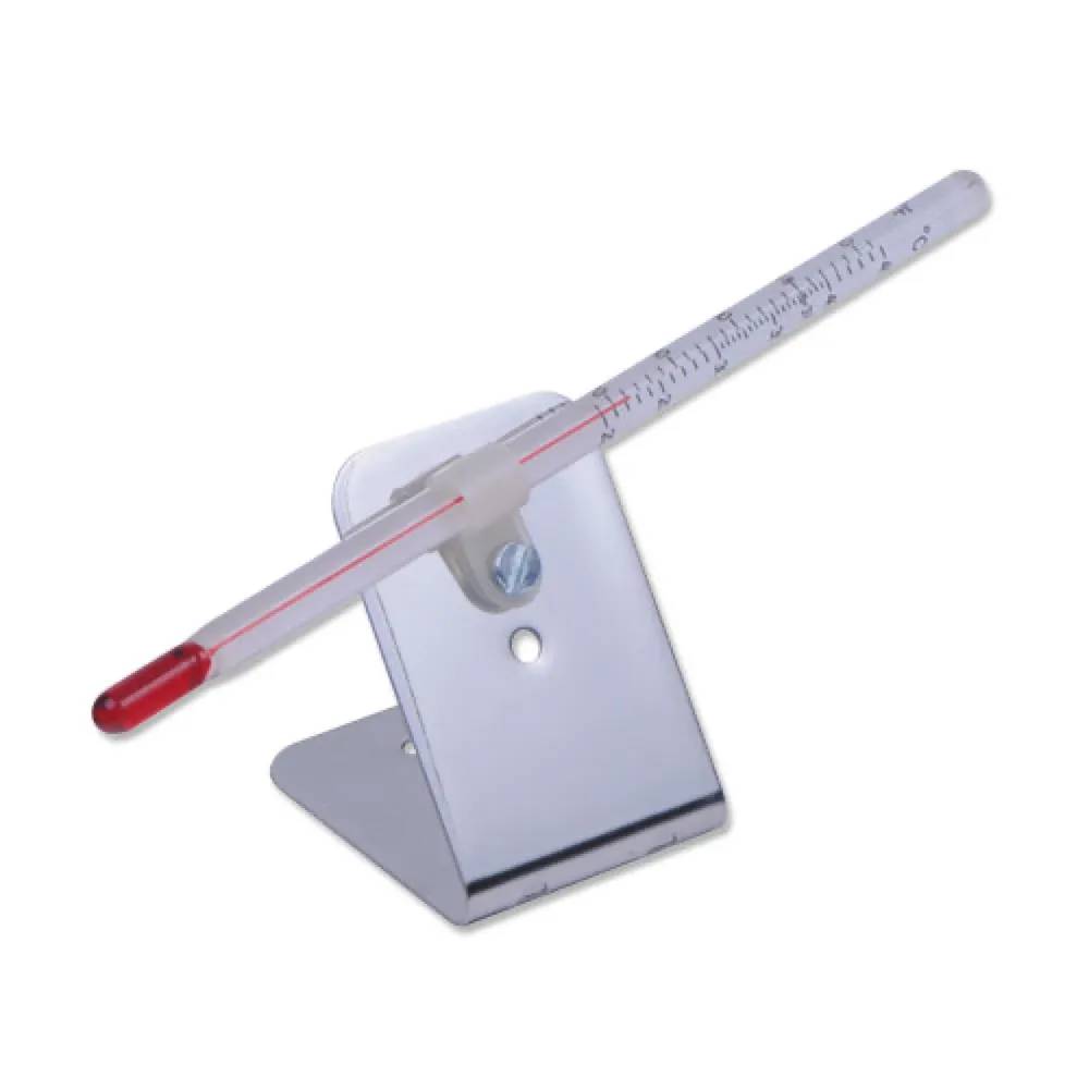 Olba - Thermomètre tube rouge avec support - OLBA Olba