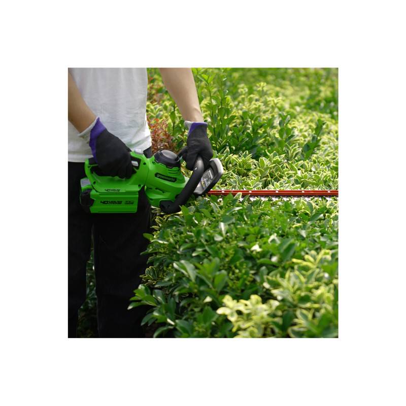 Greenworks - Taille-haies 61cm 40V GREENWORKS - Batterie 2.0 Ah - Chargeur - G40HT61K2 - Image 3