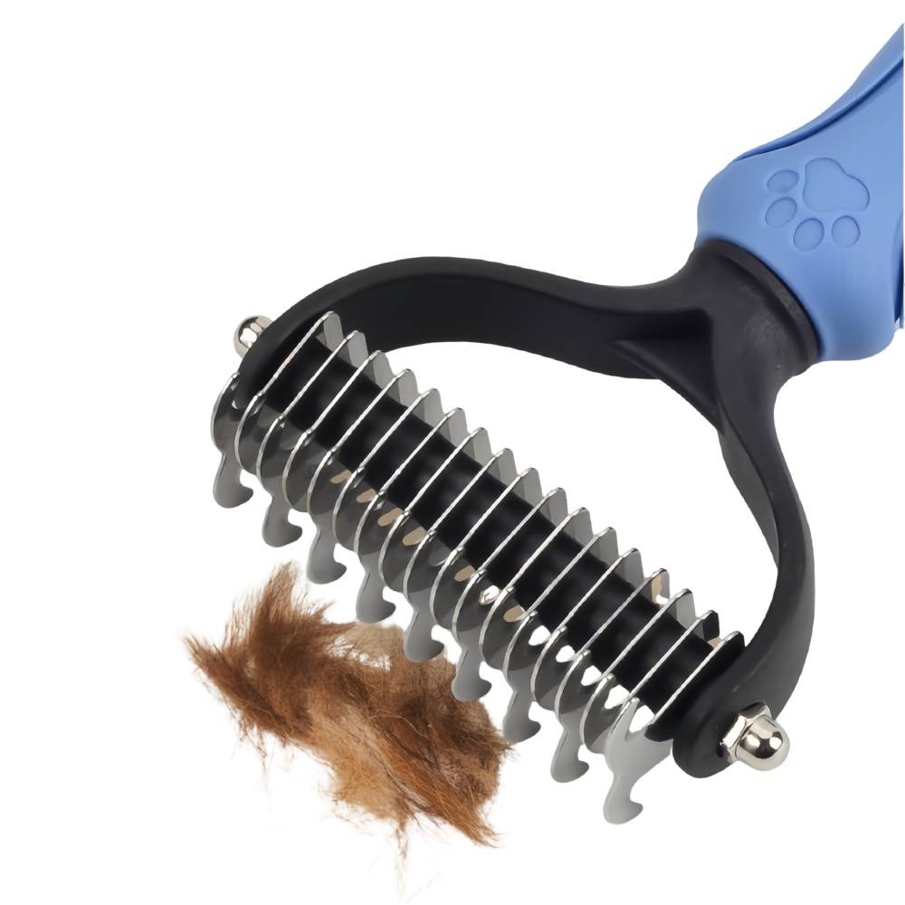 IntiMeg - Brosse de toilettage pour chiens et chats Gris IntiMeg - Image 4