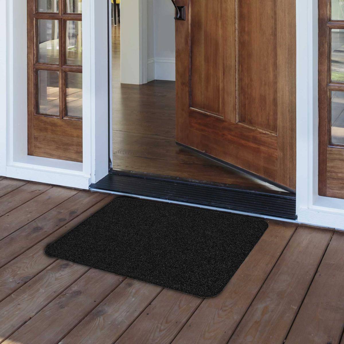 Tapis d'Entrée Grattoir "Odin" 45x75cm Noir - Image 4