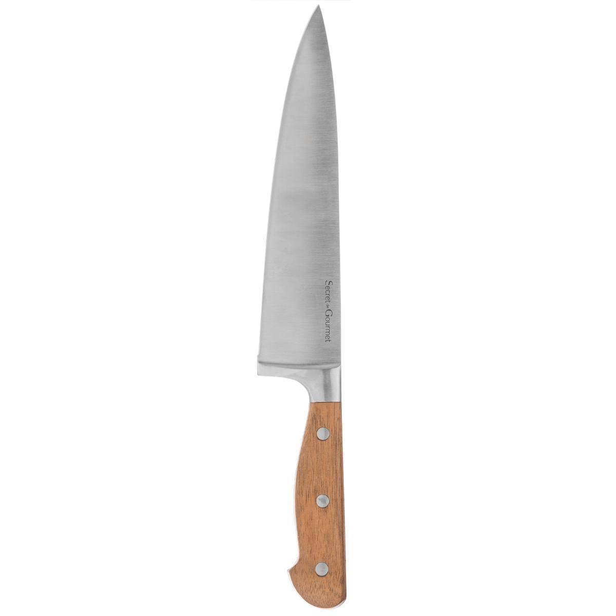 Couteau de chef acier "Elegancia" lame 22cm - 5five - Image 1