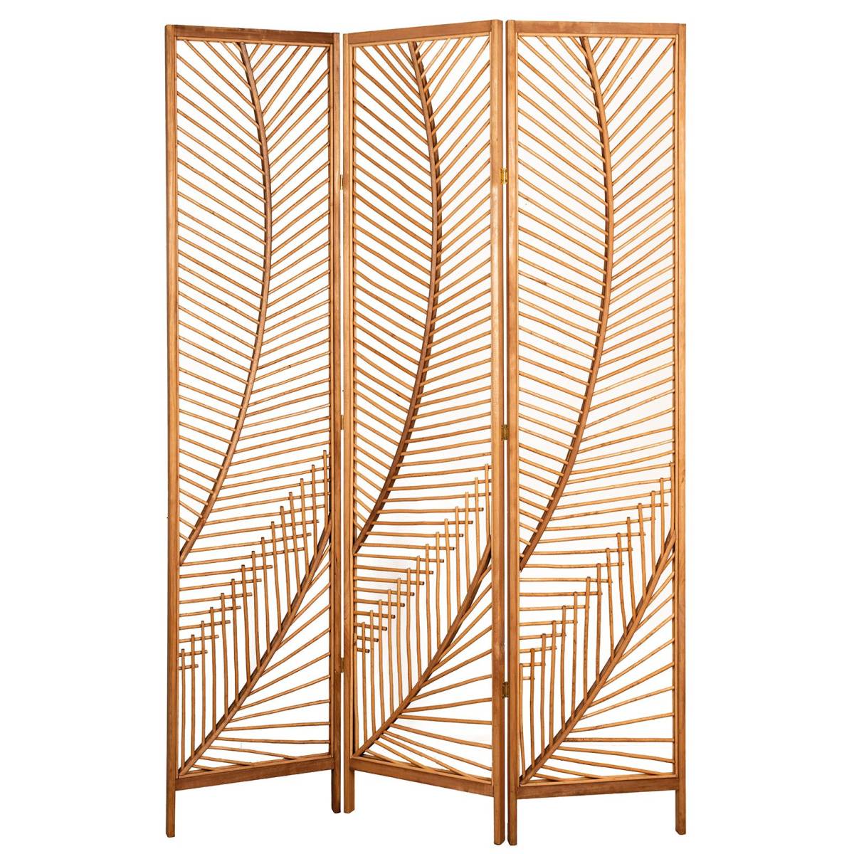 Aubry Gaspard - Paravent en bois Feuillage - Image 1