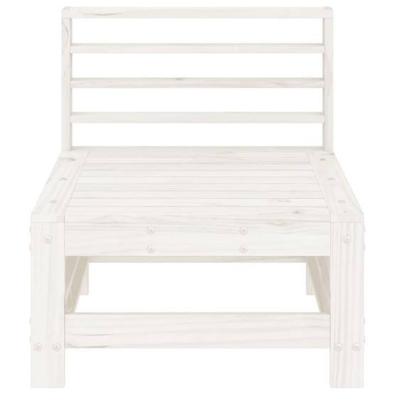 Prolenta Premium - Banc de jardin Blanc 64 X 58 cm - Prolenta Premium - Image 3