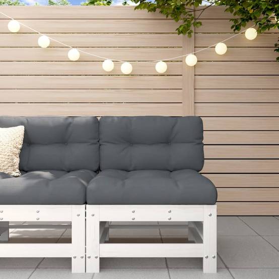 Prolenta Premium - Banc de jardin Blanc 64 X 58 cm - Prolenta Premium - Image 1