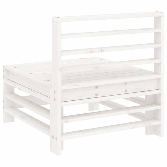 Prolenta Premium - Banc de jardin Blanc 64 X 58 cm - Prolenta Premium - Image 5