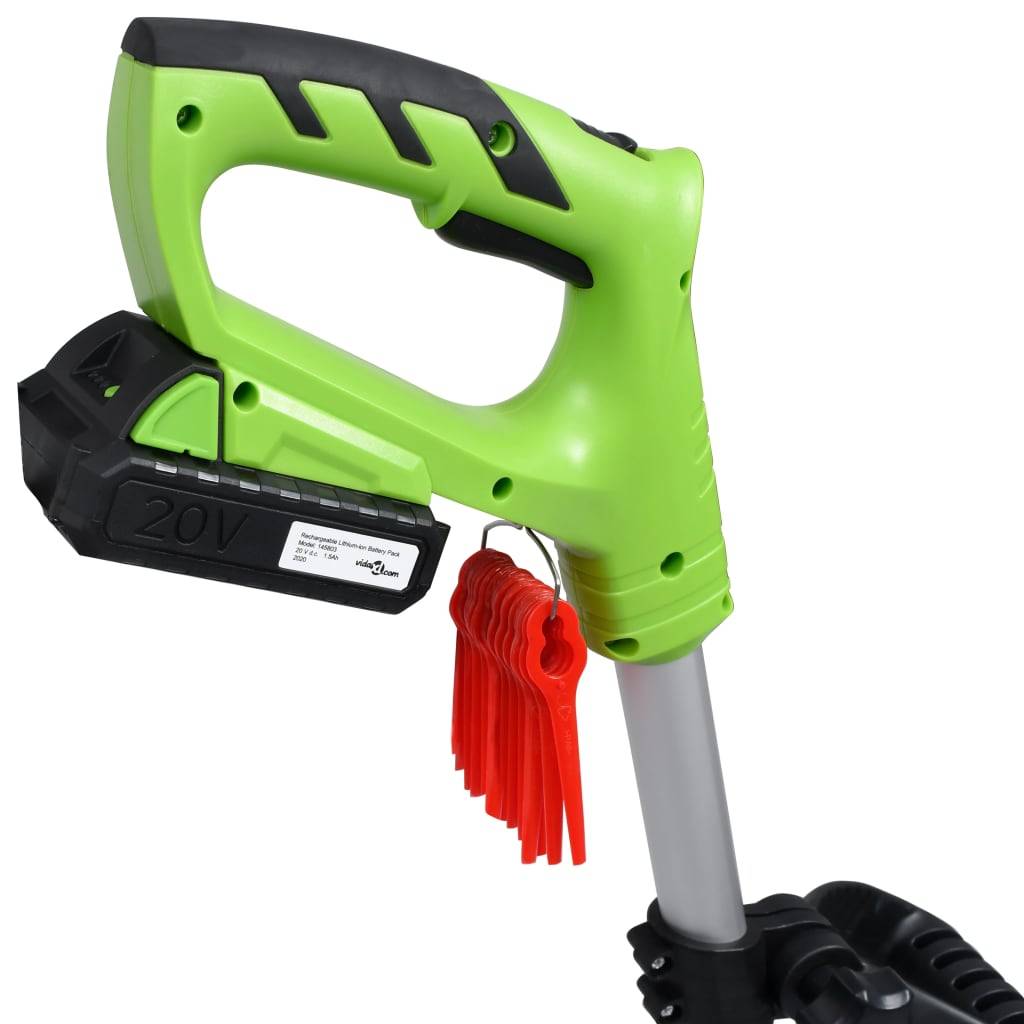 Vidaxl - Coupe-herbe sans fil avec bloc-piles 20V 1500 mAh Li-ion vidaXL 145799 - Image 4