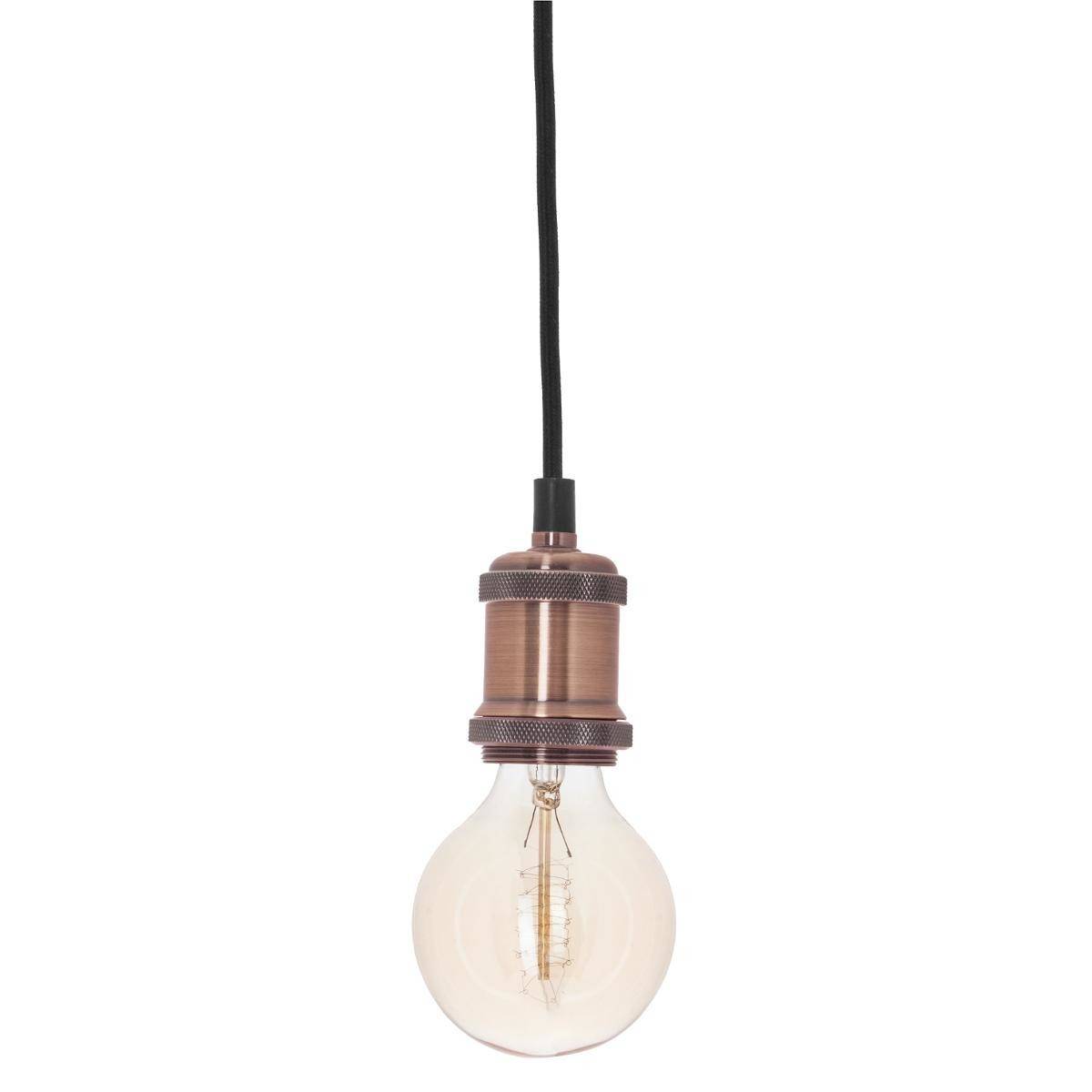 Lampe Suspension en Métal "Electra" 7cm Cuivre