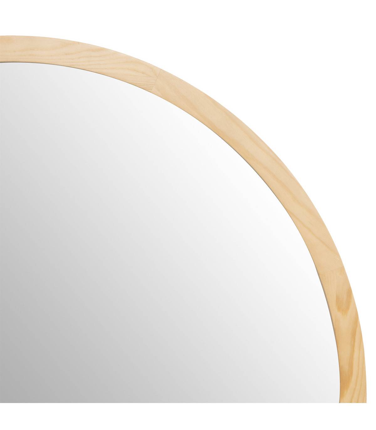 Grand Miroir mural en Bois D 110 cm - Image 2