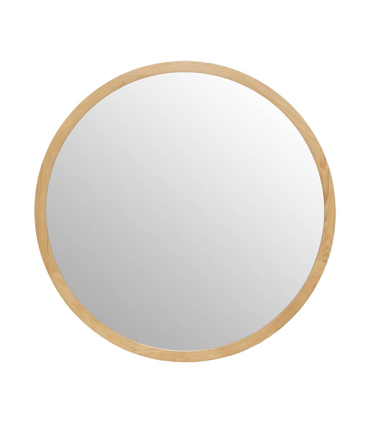 Grand Miroir mural en Bois D 110 cm - Image 1