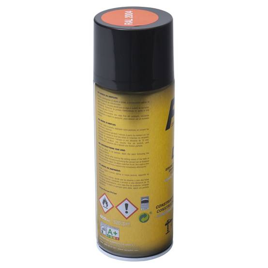 Bombe de peinture orange pur 400ml Orangé pur - RAL 2004 - Orangé pur - RAL 2004 - Image 5