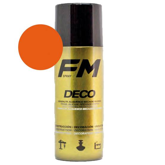 Bombe de peinture orange pur 400ml Orangé pur - RAL 2004 - Orangé pur - RAL 2004 - Image 1