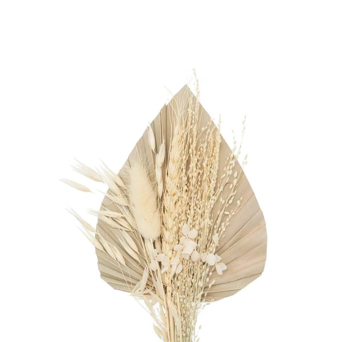 Mini Bouquet de Fleurs Naturelles "Seav" 30cm Beige - Image 2
