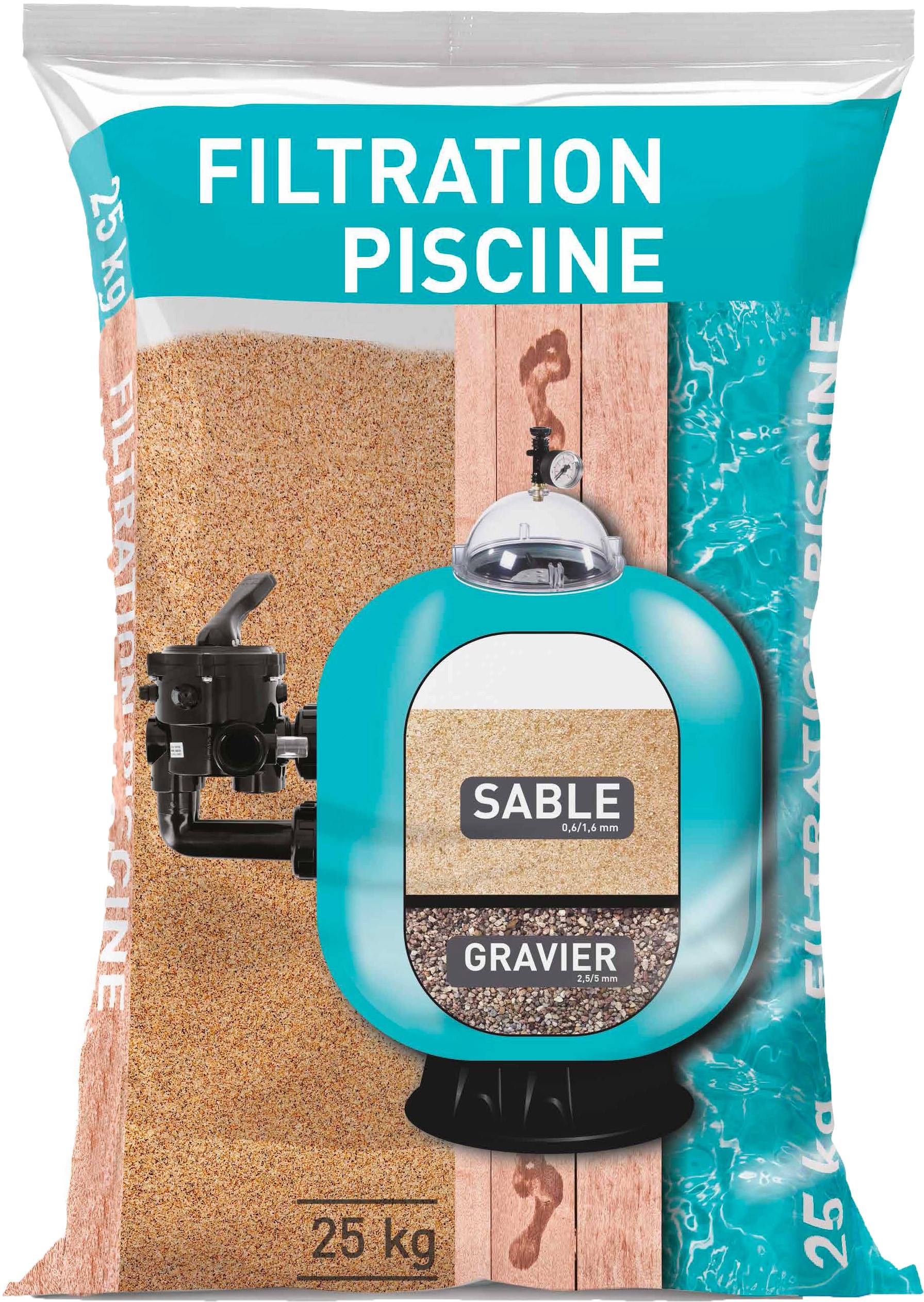 No name - Gravier de filtration piscine 2,5/5 en sac de 25 KG - Image 2