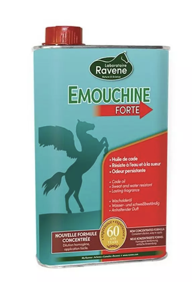 Laboratoire Ravene - Emouchine forte - Répulsif insectes chevaux RAVENE - Image 2