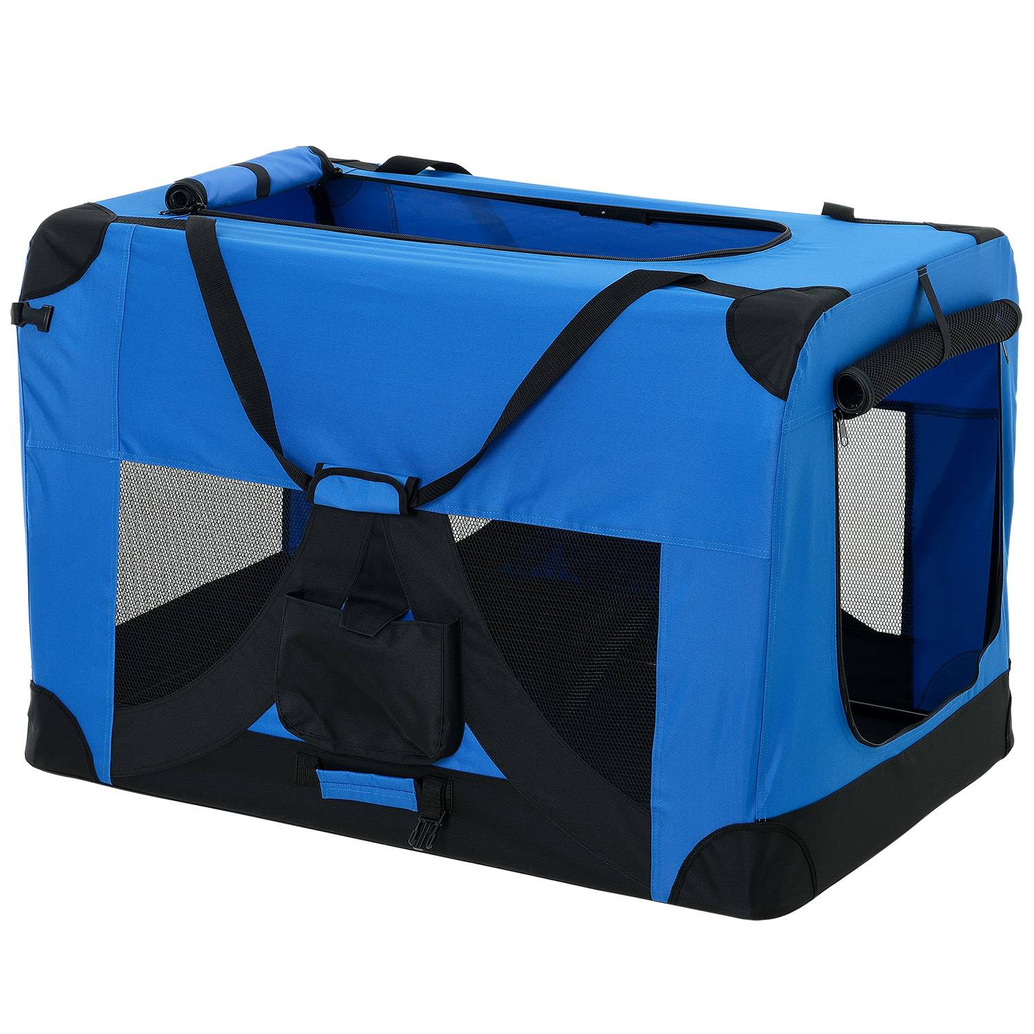 Pro.Tec - Box de Transport pour Chien Pliant Bleu Taille M pro.tec - Image 1