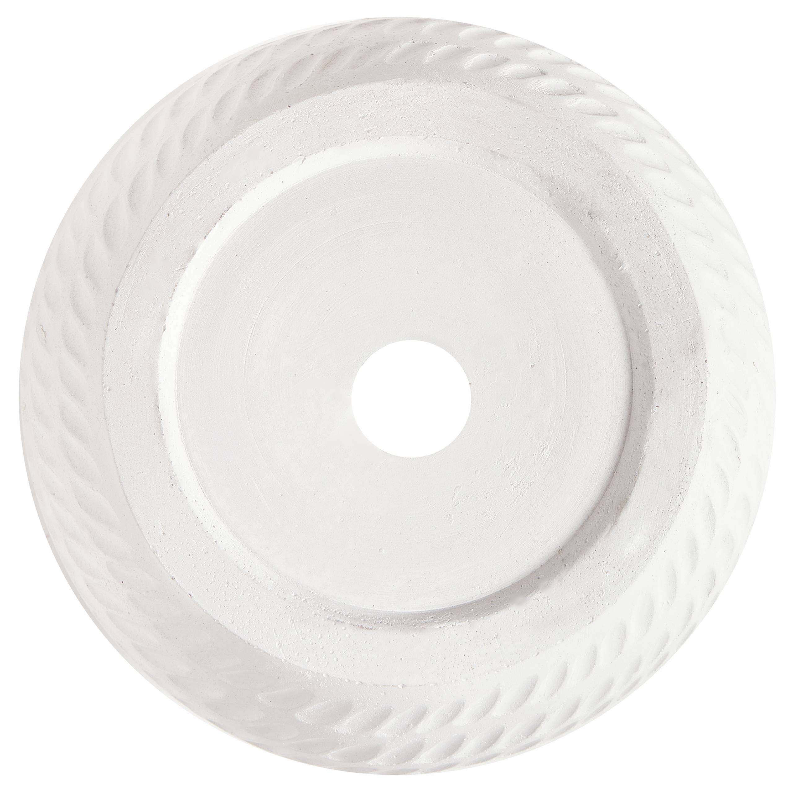 Beliani - Cache-pot d'extérieur Fibre d'argile Blanc cassé LIVADIA - Beliani - Image 6