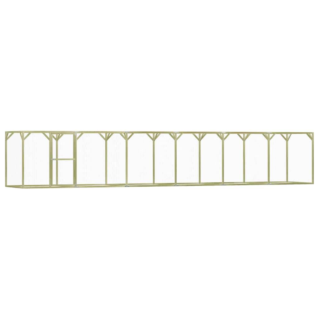 Vidaxl - Poulailler 1,5x9x1,5 m Pinède imprégnée vidaXL 278406 - Image 1