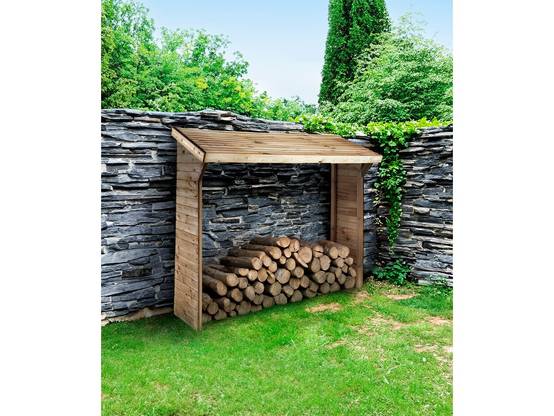 Habitat Et Jardin - Abri Bûches - 1.05 M² - 2.10 X 0.50 X 1.8 M- 2 Stères -habitat Et Jardin - Image 2