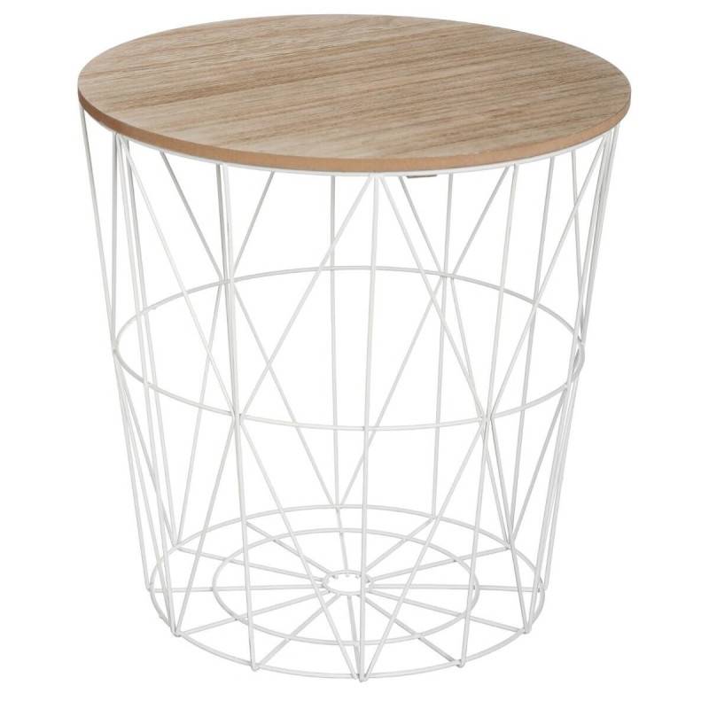 Table d'appoint D40 Kumi blanc Atmosphera - Image 1