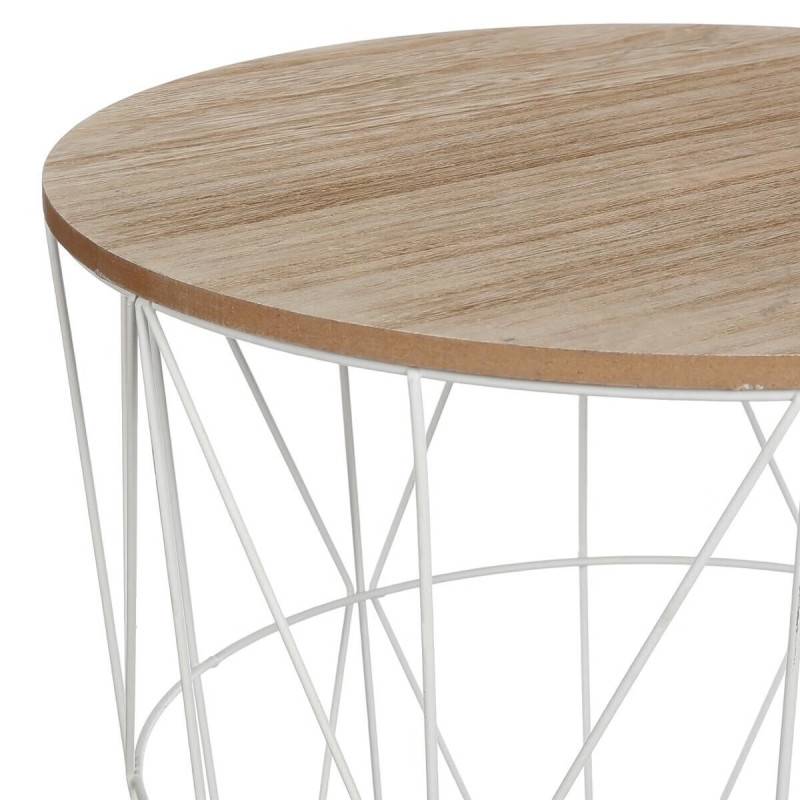 Table d'appoint D40 Kumi blanc Atmosphera - Image 3