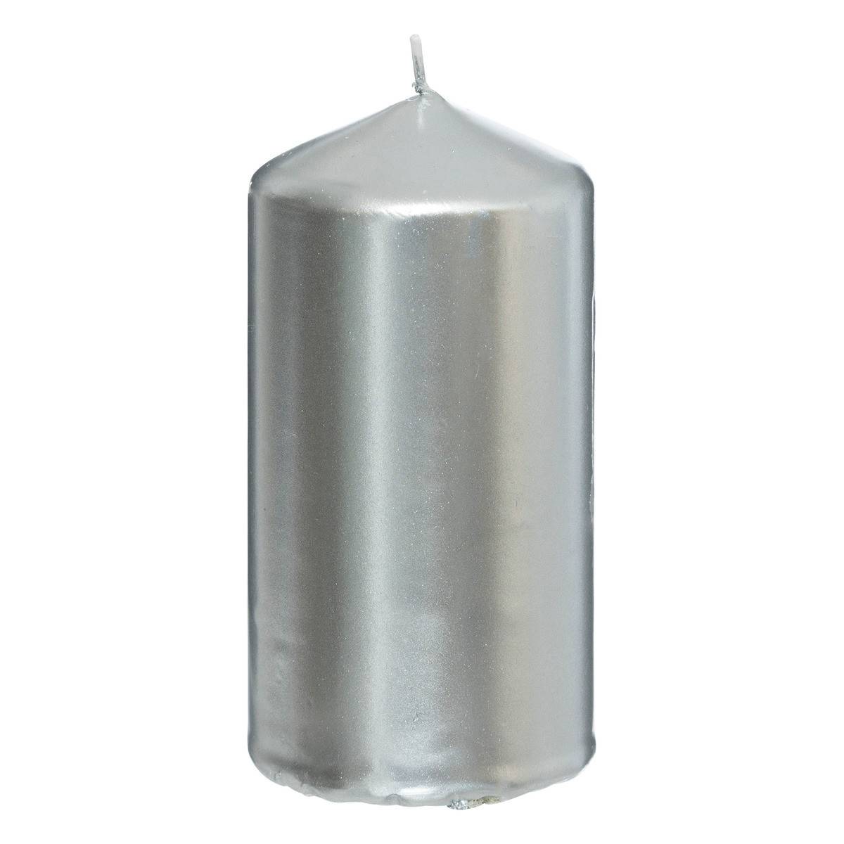 Lot de 4 Bougies Satin Argent 505G - Image 3