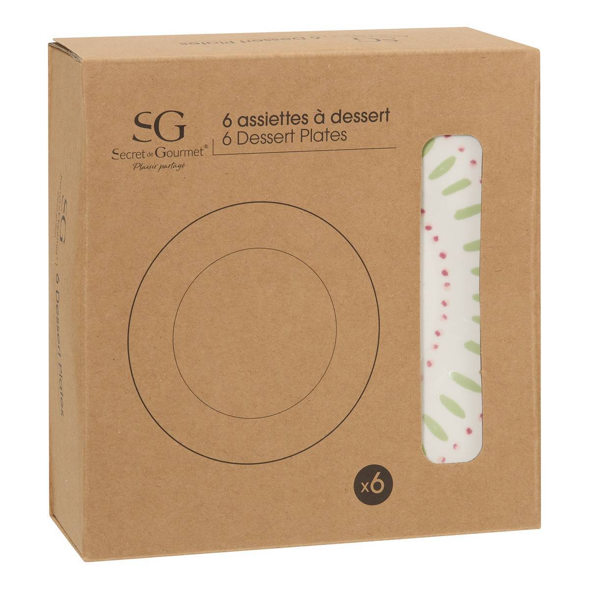 Atmosphera - Lot de 6 Fleur de rose - Atmosphera Créateur d'intérieur - Image 3