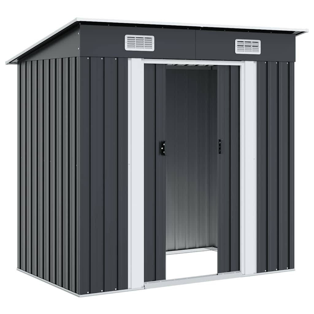 Vidaxl - Abri de jardin Anthracite Acier vidaXL 47026 - Image 9