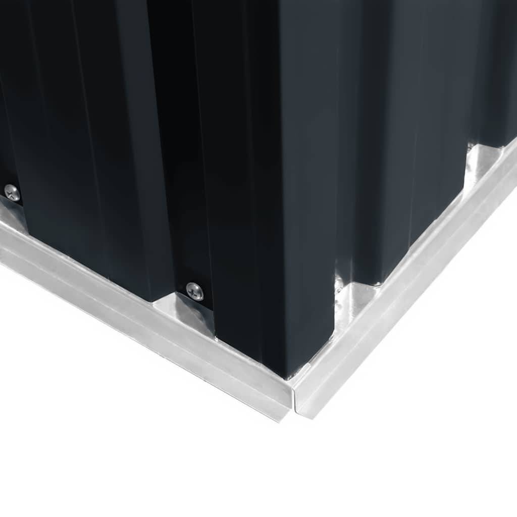 Vidaxl - Abri de jardin Anthracite Acier vidaXL 47026 - Image 4