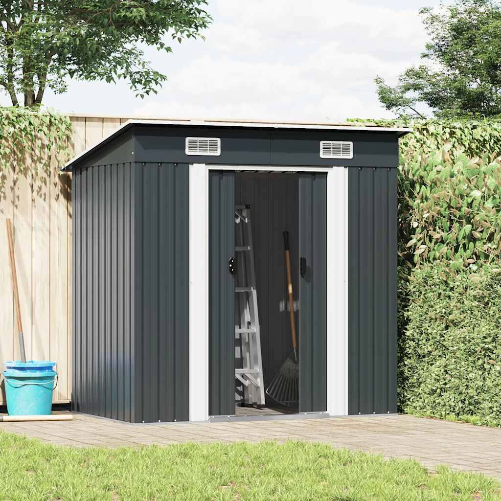 Vidaxl - Abri de jardin Anthracite Acier vidaXL 47026 - Image 2
