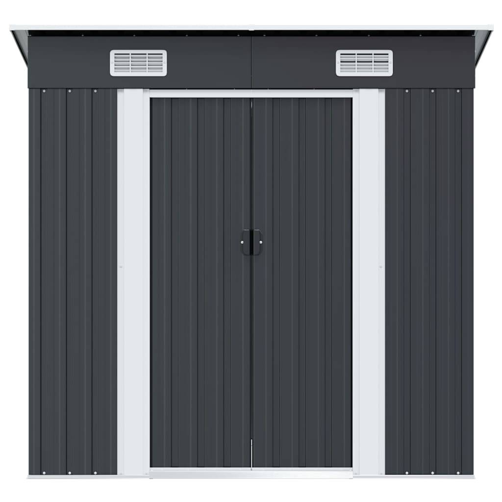 Vidaxl - Abri de jardin Anthracite Acier 1.5m² vidaXL 47026 - Image 10