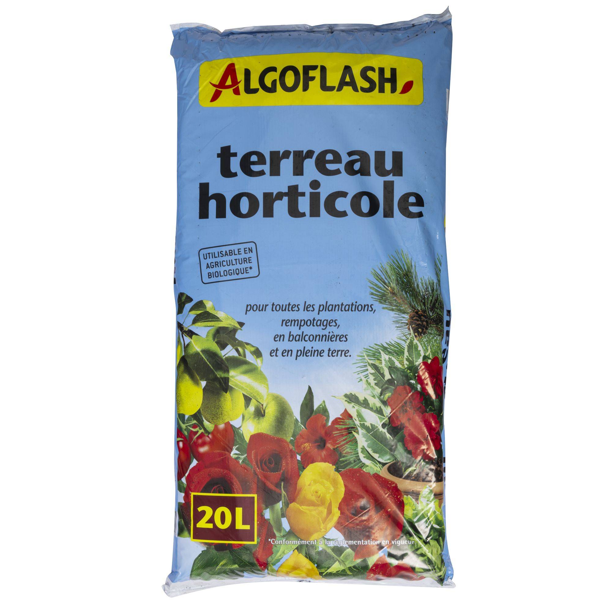 Algoflash - Terreau horticole Algoflash - 20 litres - Image 2