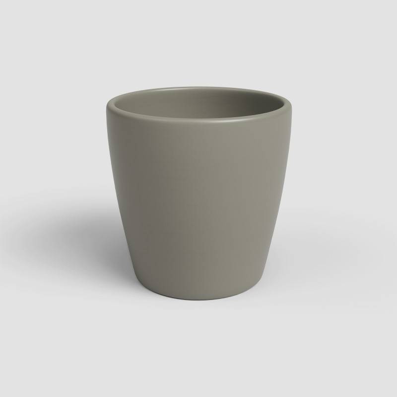 Artevasi - Cache-pot Thalia pour Orchidée Céramique Taupe Ø 14 cm - ARTEVASI