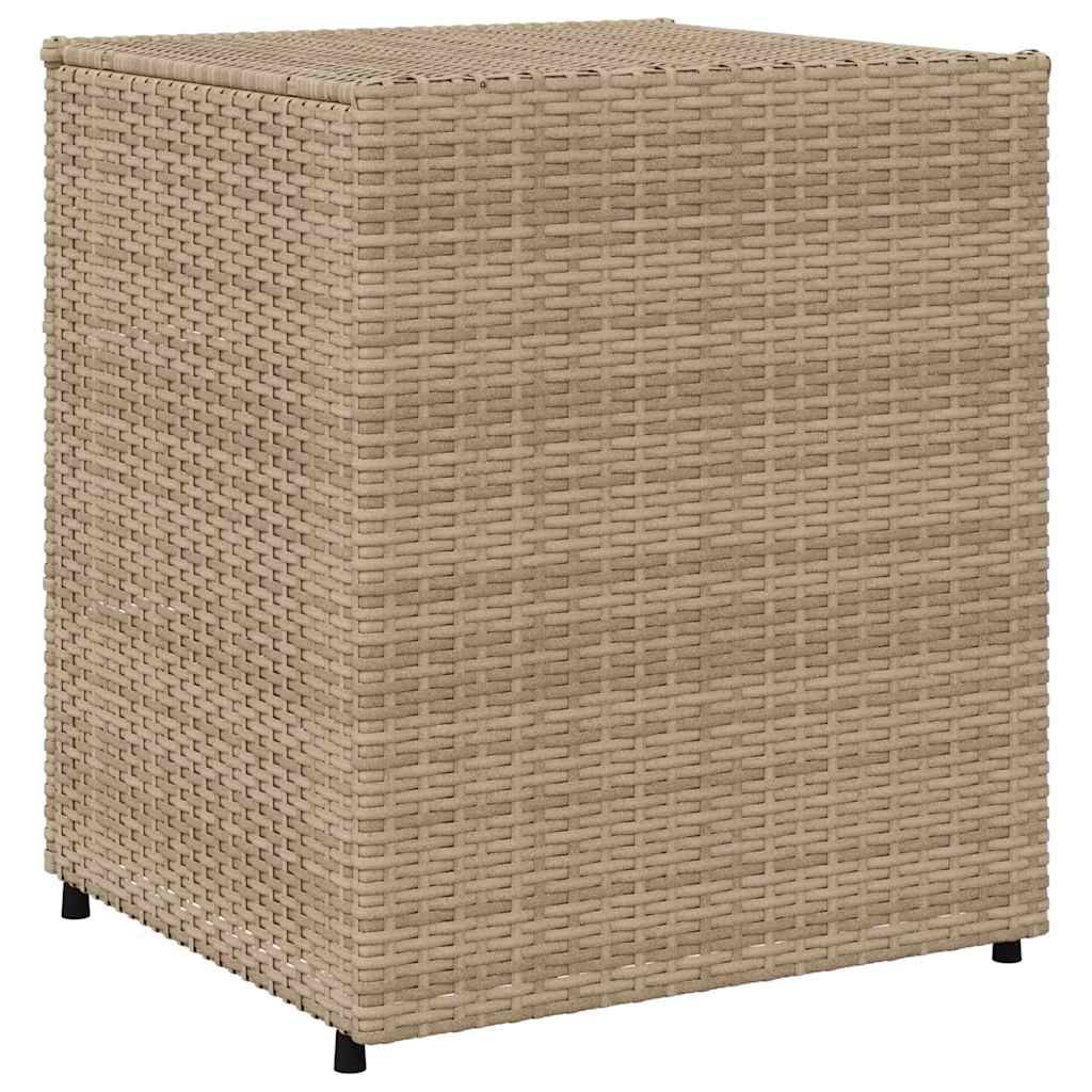 Commode d'Extérieur Basse Résine Tressée 3 Tiroirs pour Jardin Beige 55x59x69 cm – ComfortXL Outdoor Living - Image 7