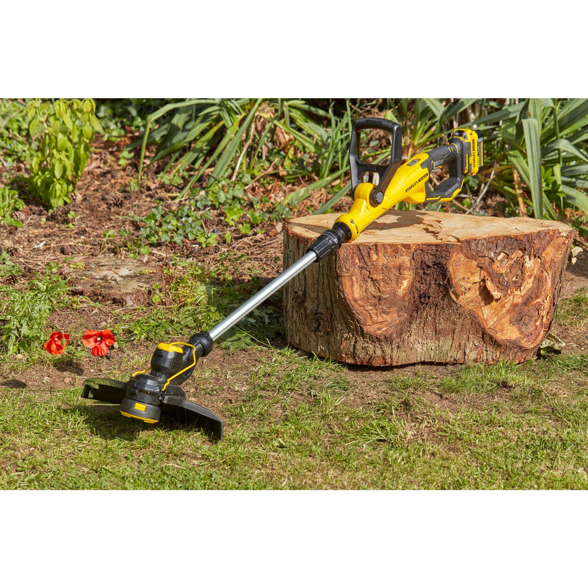 stanley - Coupe-Bordures 33cm 18V STANLEY FATMAX V20 SFMCST933M1-QW - 1 Batterie 4Ah + Chargeur - Image 4