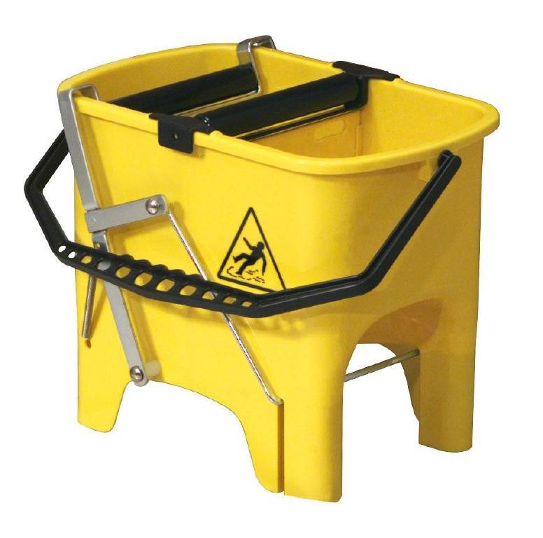 Seau lavage avec presse rouleau integree - Lot de 2 - Dme - Image 1