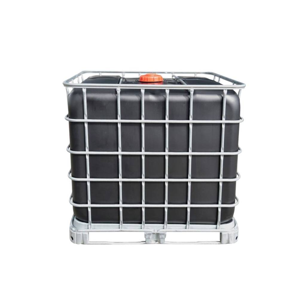Cuve de stockage 1000l ibc poche rénovée grillage opaque noire - Image 2