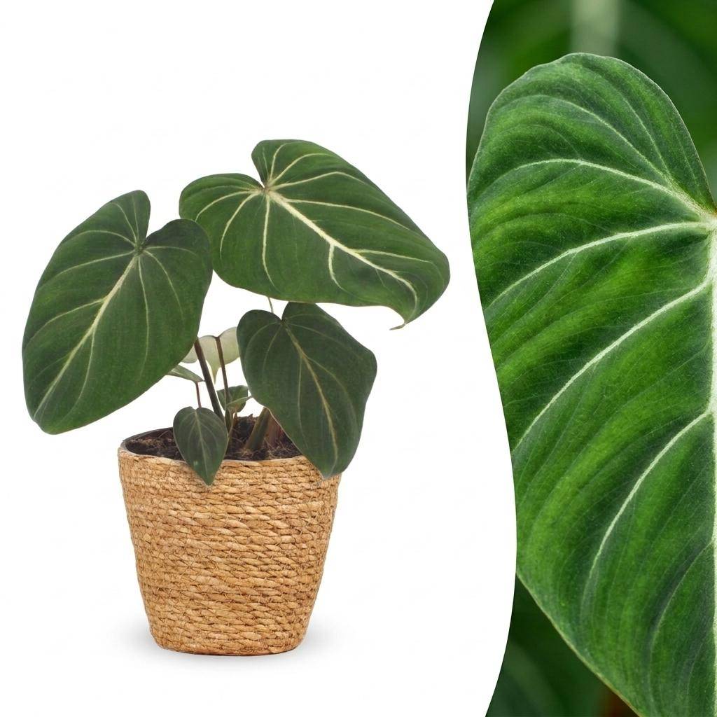 Philodendron Gloriosum - Pot de 12cm - 1 plante - Panier - Plantes d'intérieur - Image 1