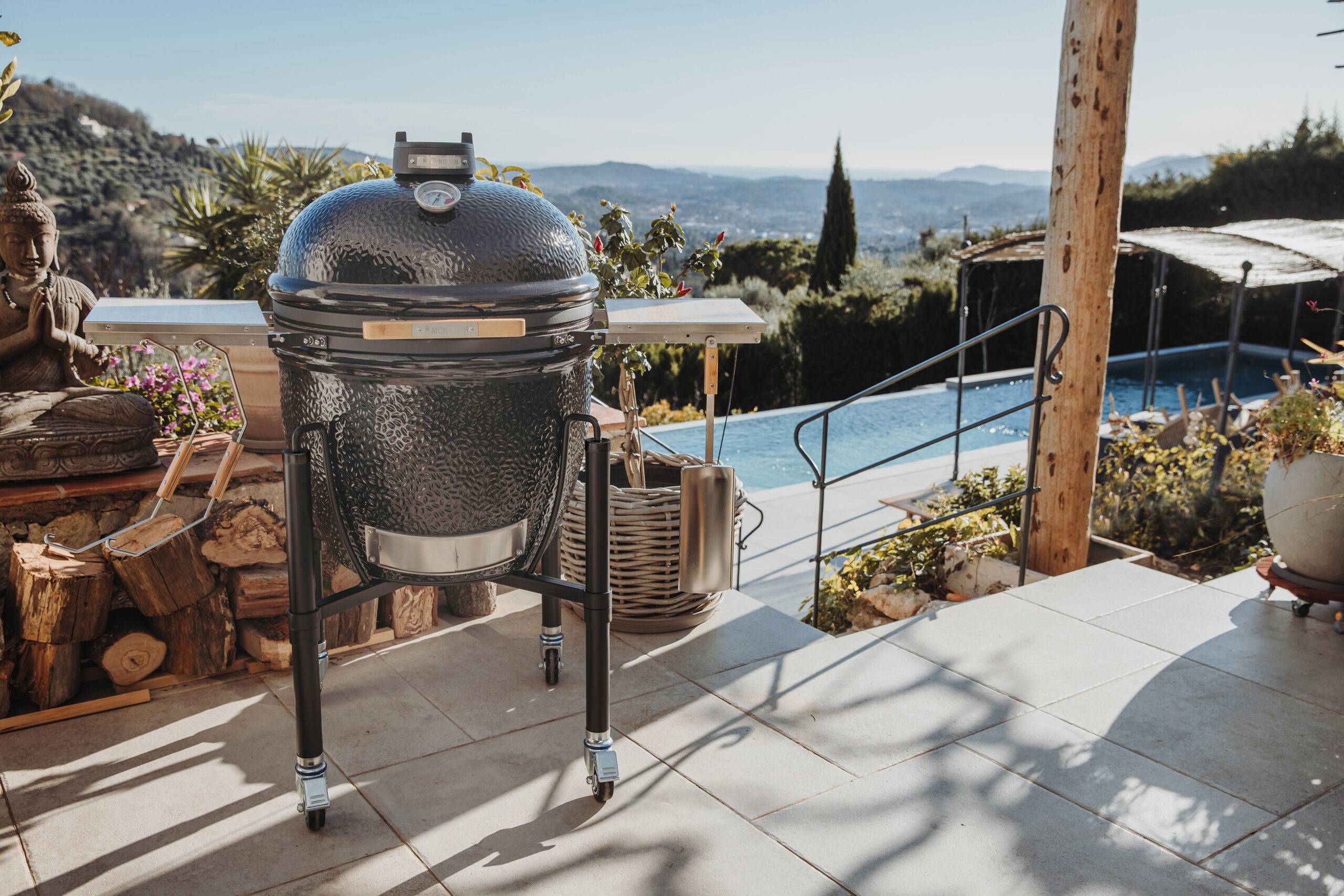 Kamado Monolith ONE . 66 + chariot - Image 6