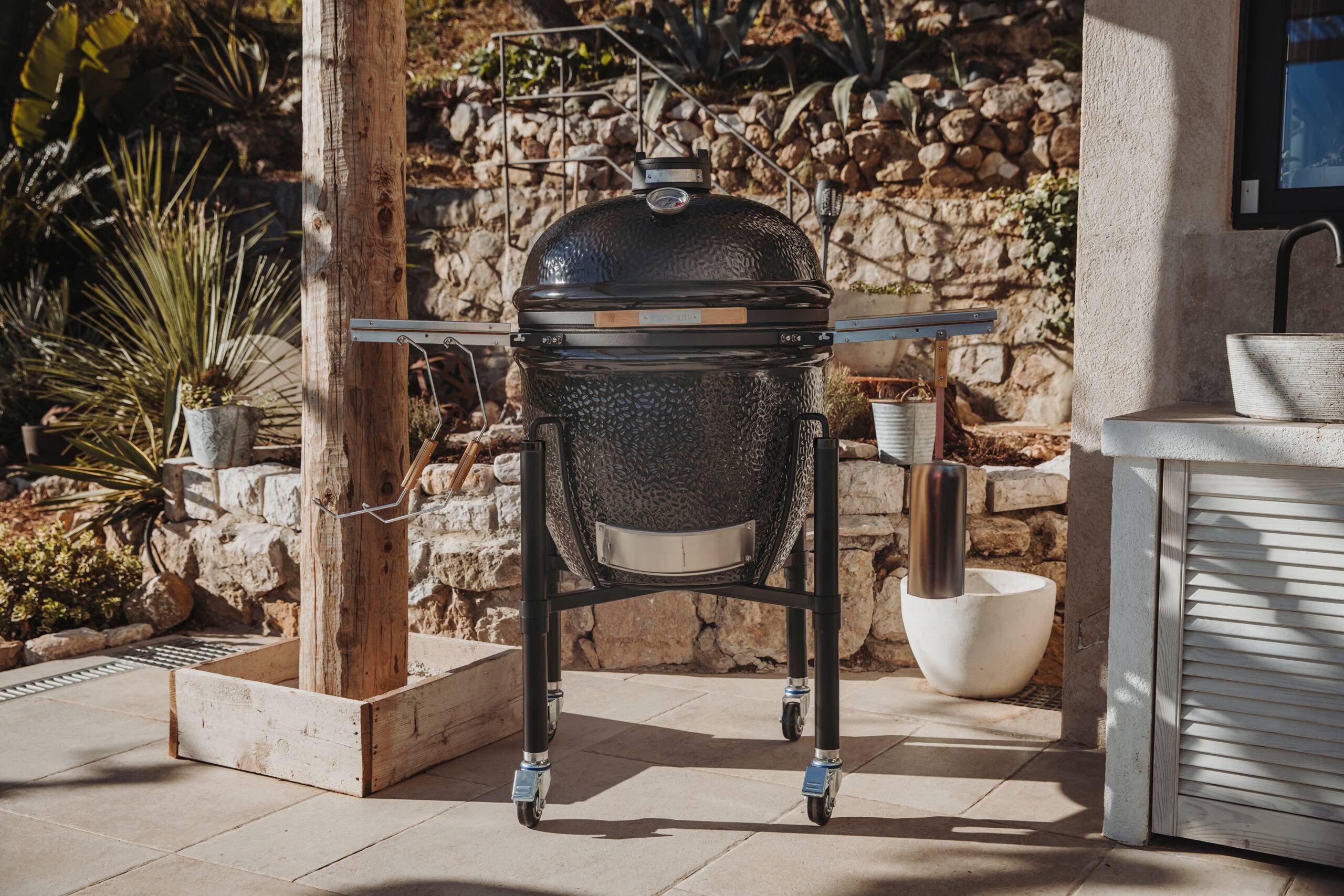 Kamado Monolith ONE . 66 + chariot - Image 4