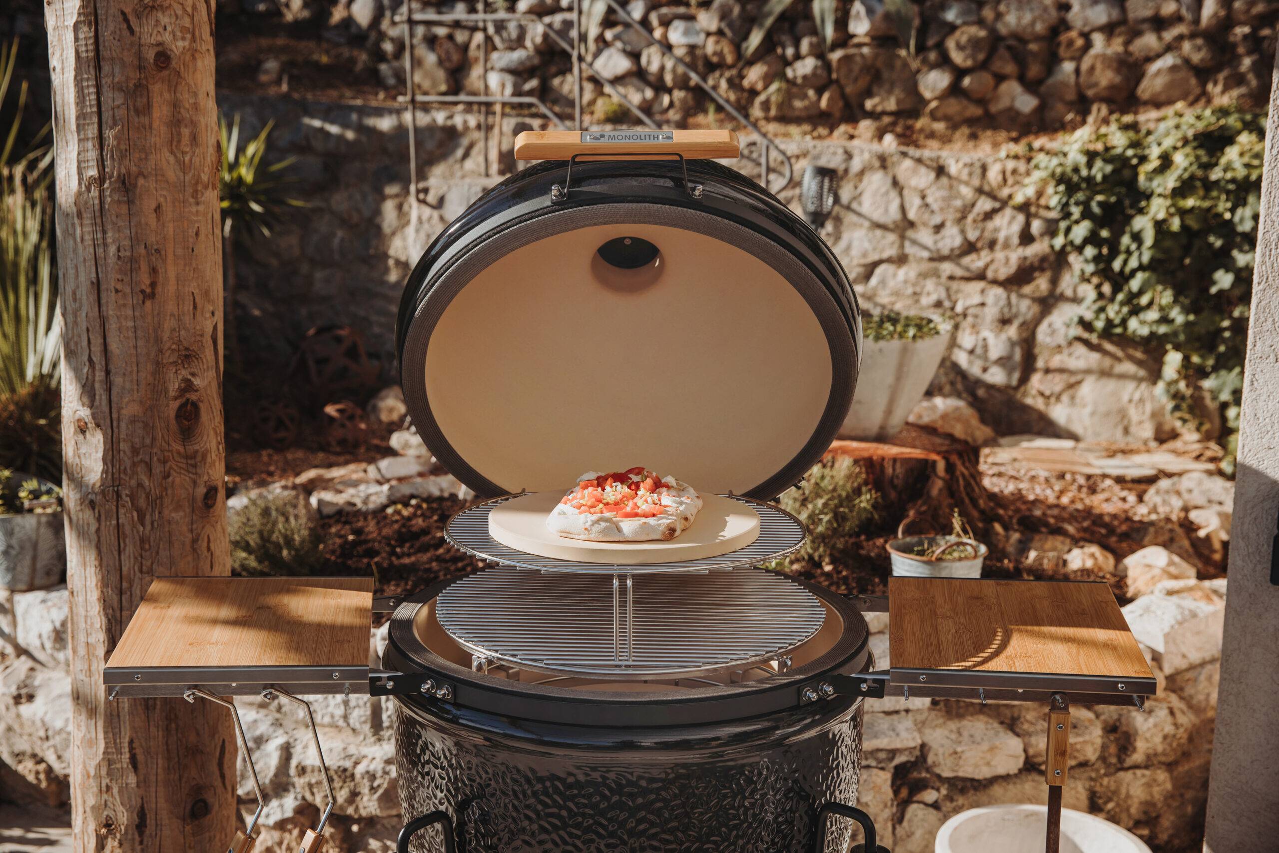 Kamado Monolith ONE . 66 + chariot - Image 7