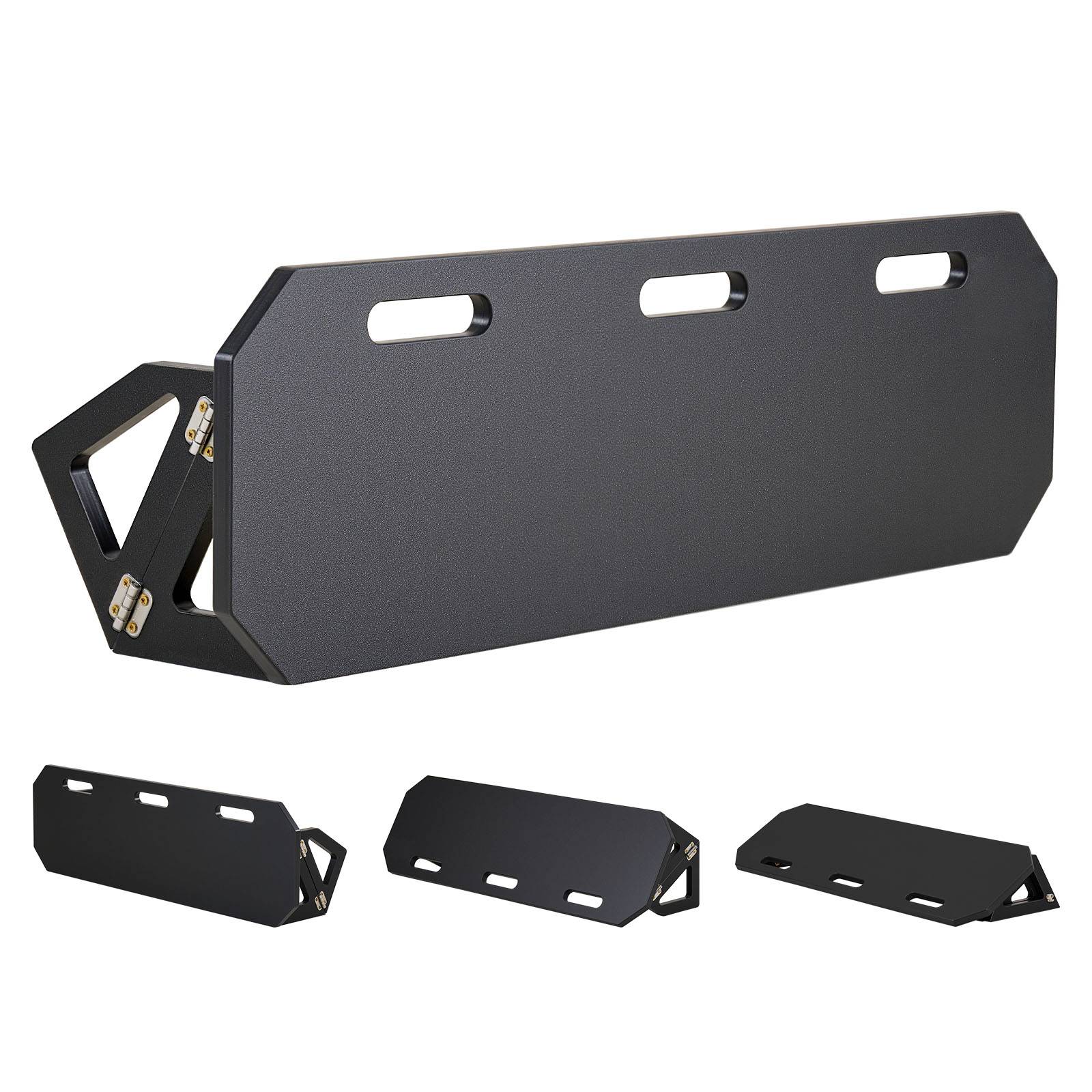 Vevor - VEVOR Planche de rebond football 100x30 cm, 3 angles réglables, PEHD pliable, sac de sable et piquets inclus. - Image 1