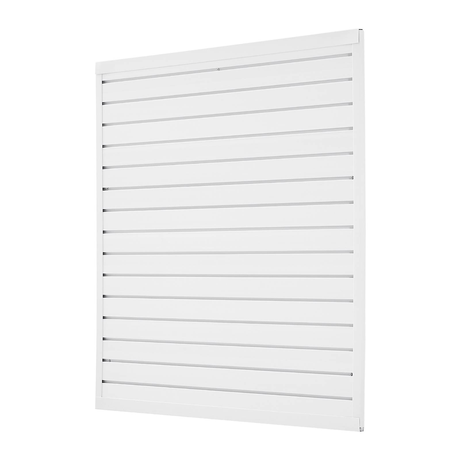 VEVOR Panneau mural garage 1230x1235 mm, PVC, blanc modulaire. - Image 9